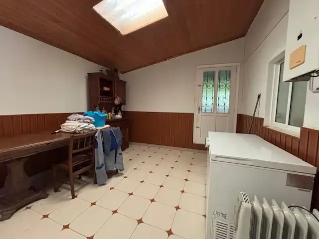 Cocina de Finca rústica en venta en Narón con Calefacción, Jardín privado y Amueblado