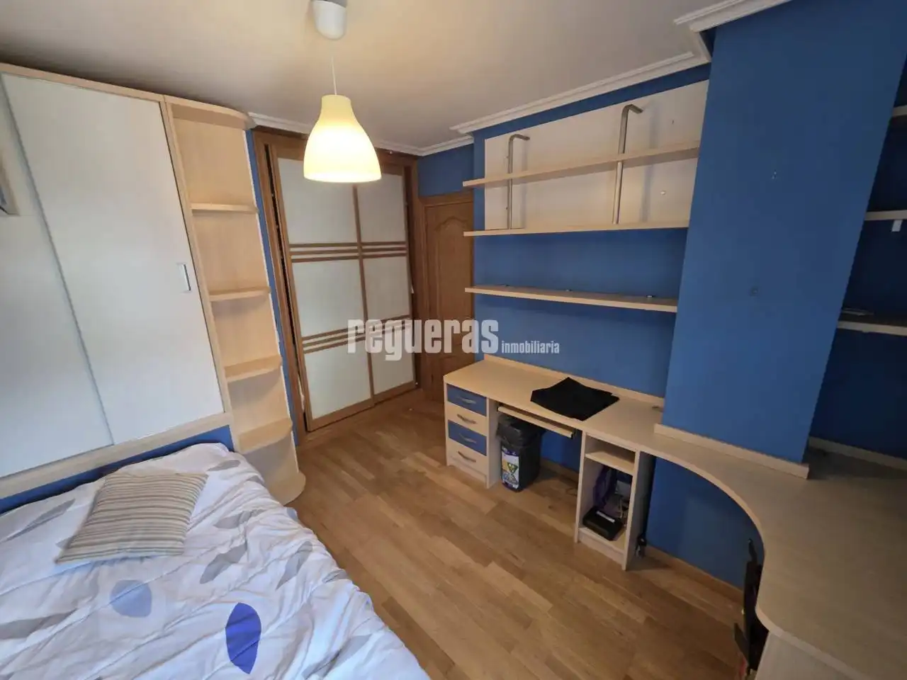 Bedroom of Flat for sale in Corvera de Asturias  with Heating, Storage room and Furnished