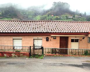 Vista exterior de Casa o xalet en venda en Mieres (Asturias) amb Terrassa i Traster