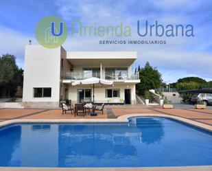 Exterior view of House or chalet for sale in Elche / Elx  with Air Conditioner, Heating and Private garden