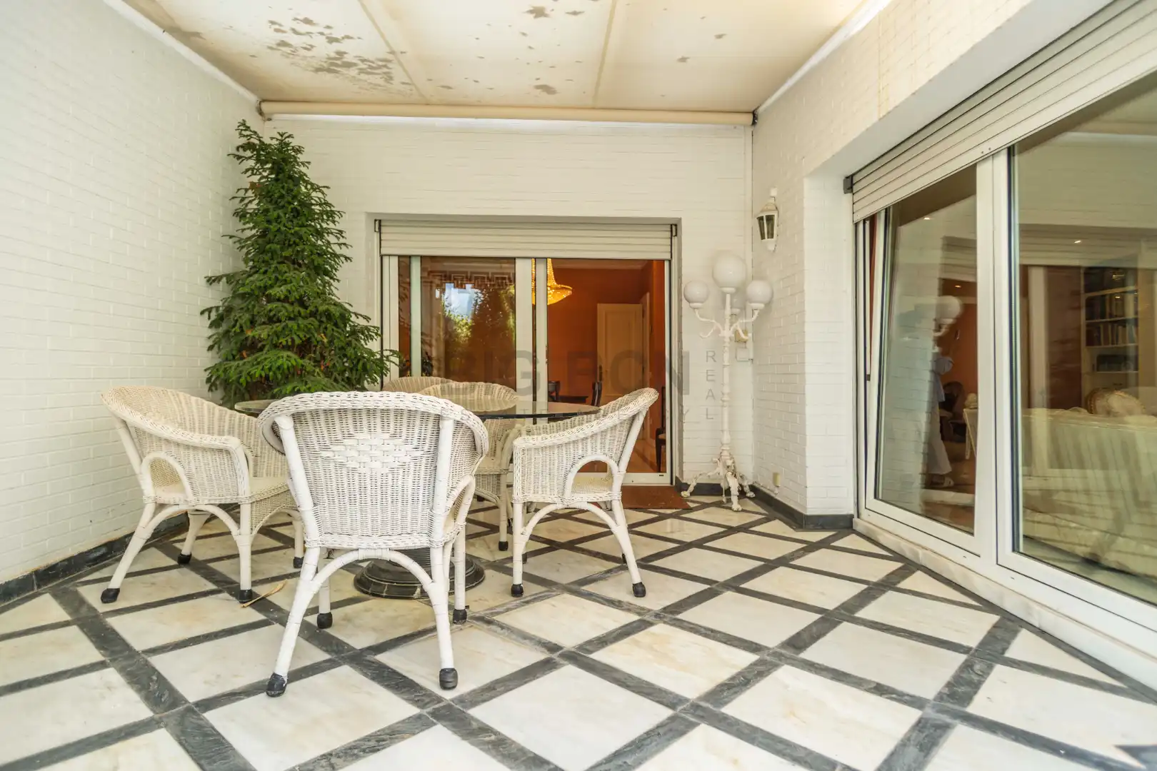 Terrassa de Casa o xalet en venda en Barcelona amb Aire condicionat, Calefacció i Jardí privat