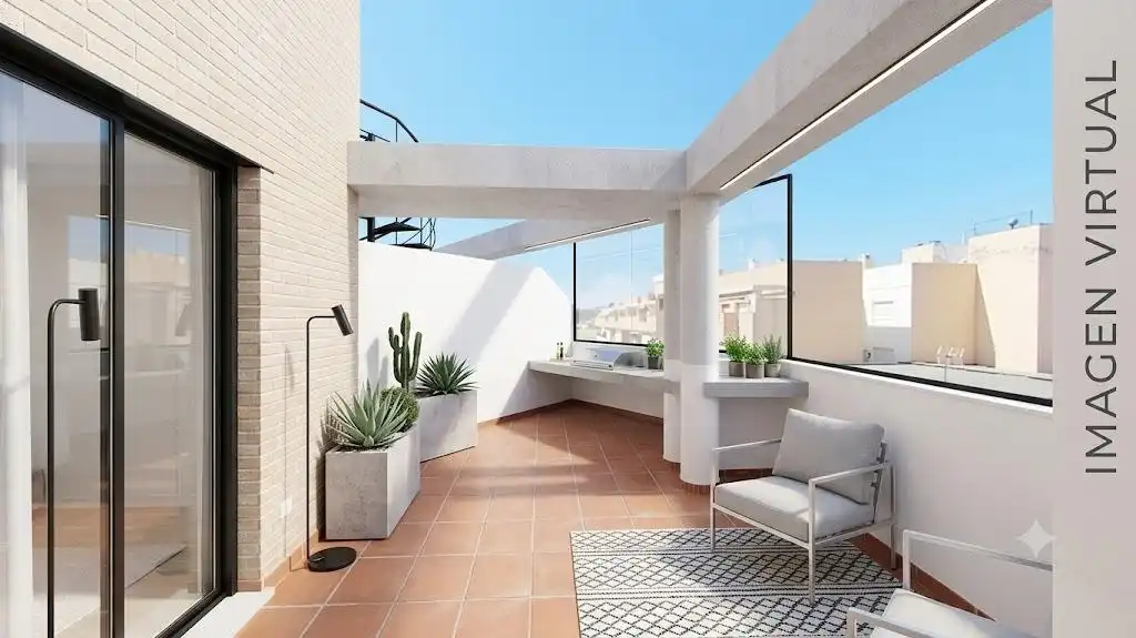 Terraza de Ático en venta en Sagunto / Sagunt con Terraza