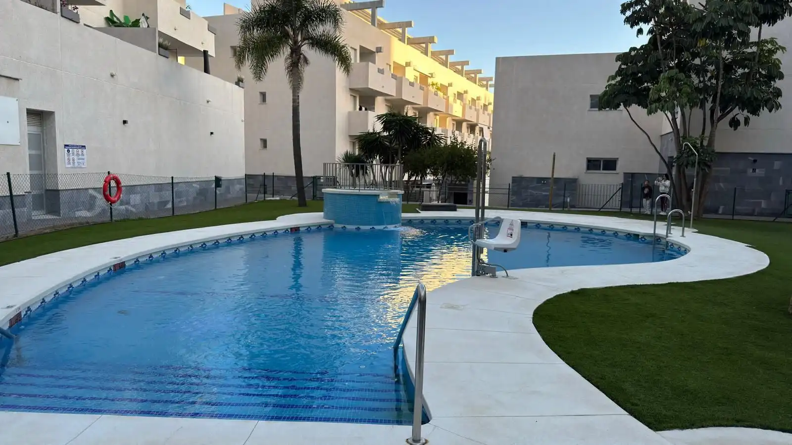 Swimming pool of Attic for rent in Mijas  with Air Conditioner, Heating and Terrace