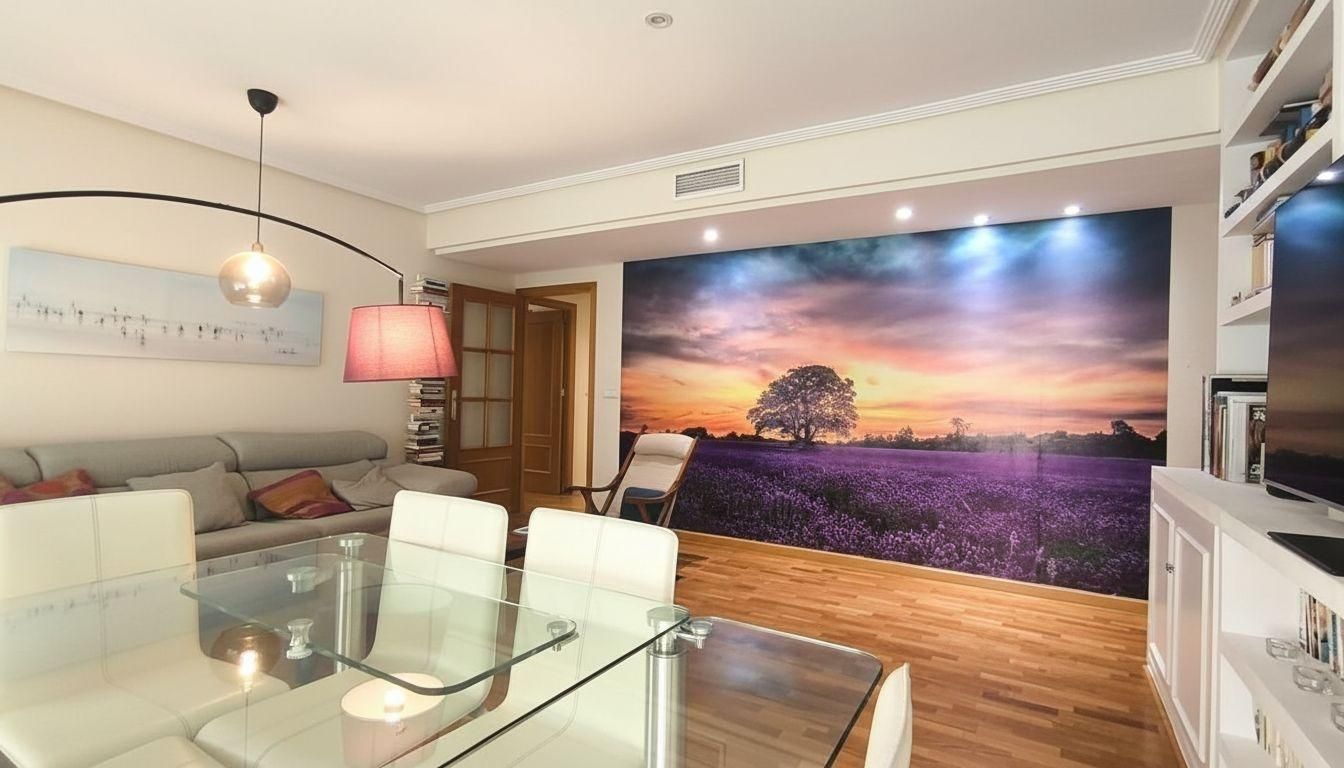 Menjador de Pis en venda en  Murcia Capital amb Aire condicionat, Calefacció i Parquet