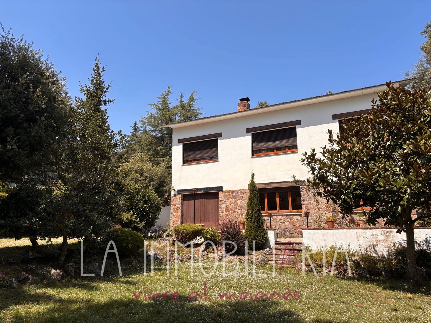Exterior view of House or chalet for sale in Sant Quirze Safaja  with Heating and Private garden
