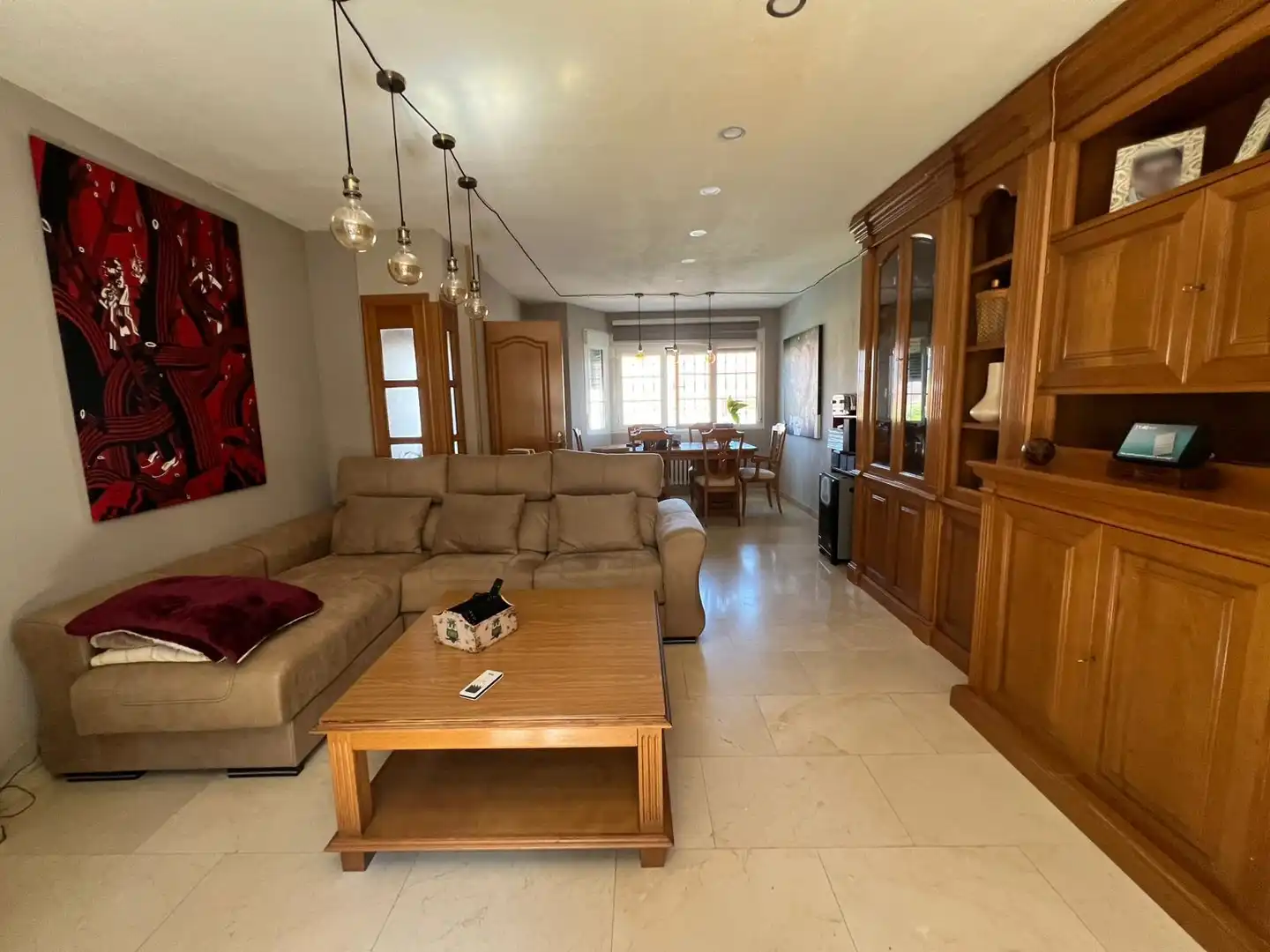 Sala d'estar de Casa o xalet en venda en Aranjuez amb Aire condicionat, Calefacció i Jardí privat