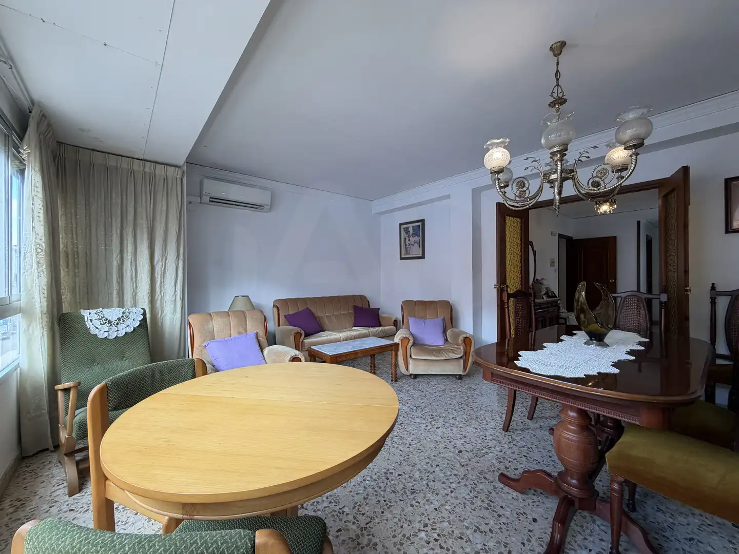 Sala d'estar de Finca rústica en venda en Pego amb Aire condicionat