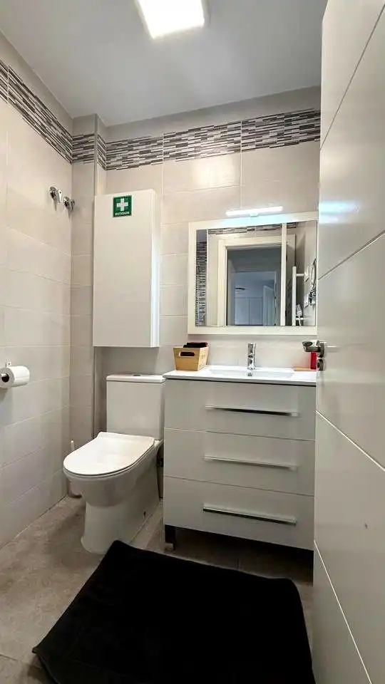Baño de Casa adosada en venta en Málaga con Aire acondicionado y Piscina comunitaria