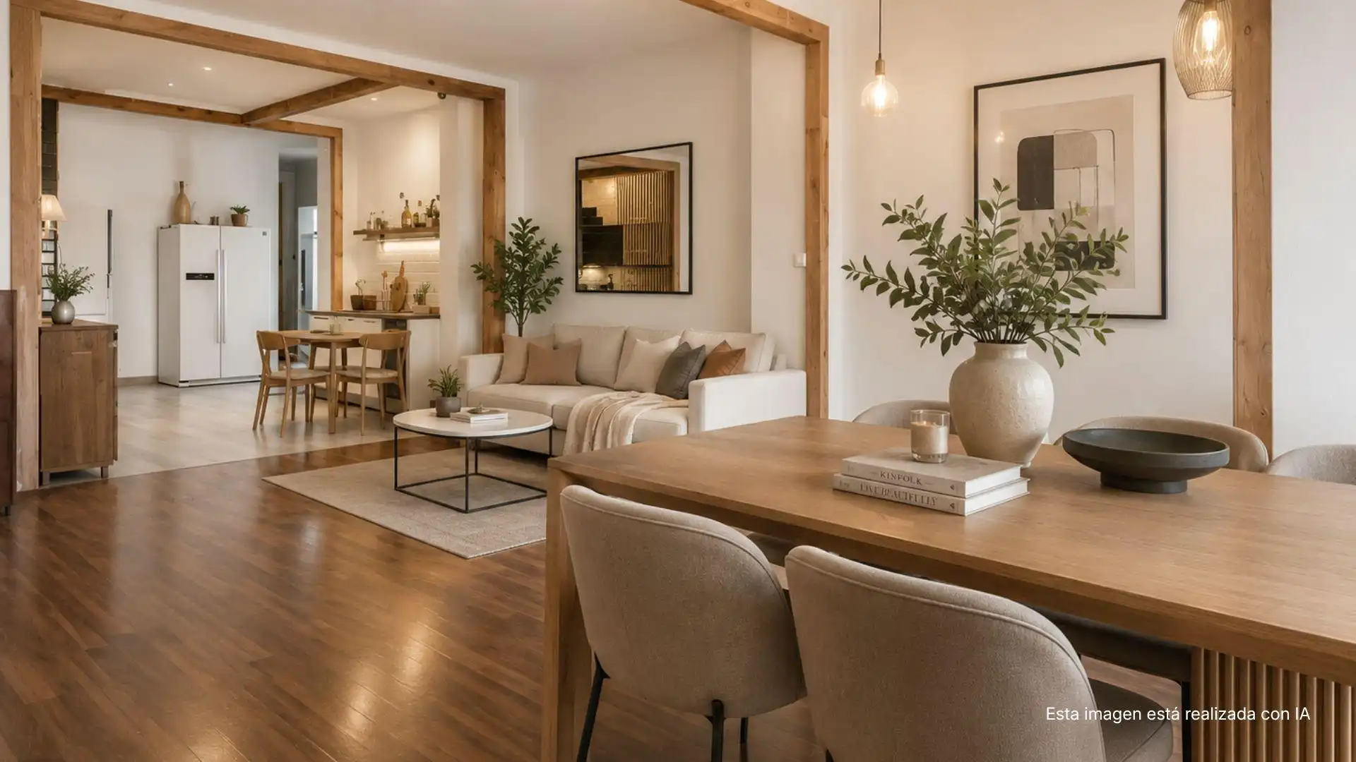 Sala de estar de Piso en venta en Badalona
