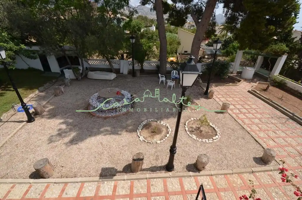 Jardí de Casa o xalet en venda en Altea amb Aire condicionat, Jardí privat i Terrassa