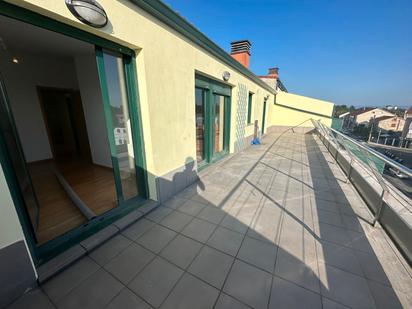 Terrasse von Dachboden zum verkauf in Boqueixón mit Heizung, Terrasse und Abstellraum