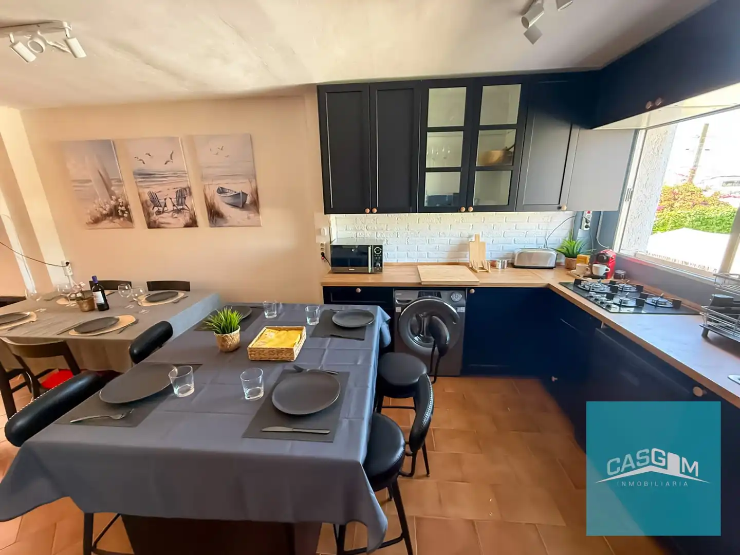 Kitchen of Houses for rent in La Antilla  with Air Conditioner, Parquet flooring and Terrace