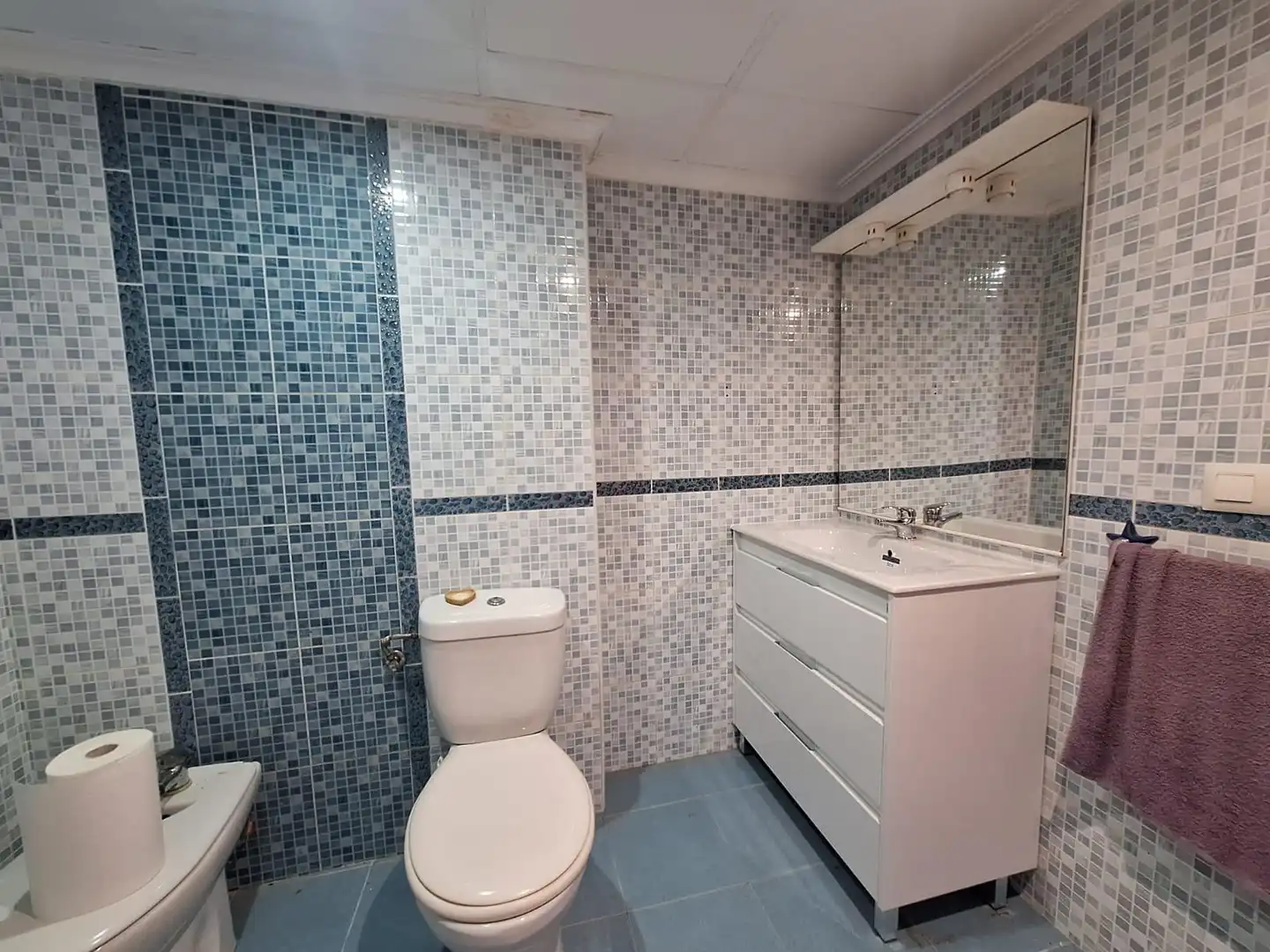 Badezimmer von Erdgeschoss zum Verkauf in Alicante / Alacant mit Klimaanlage