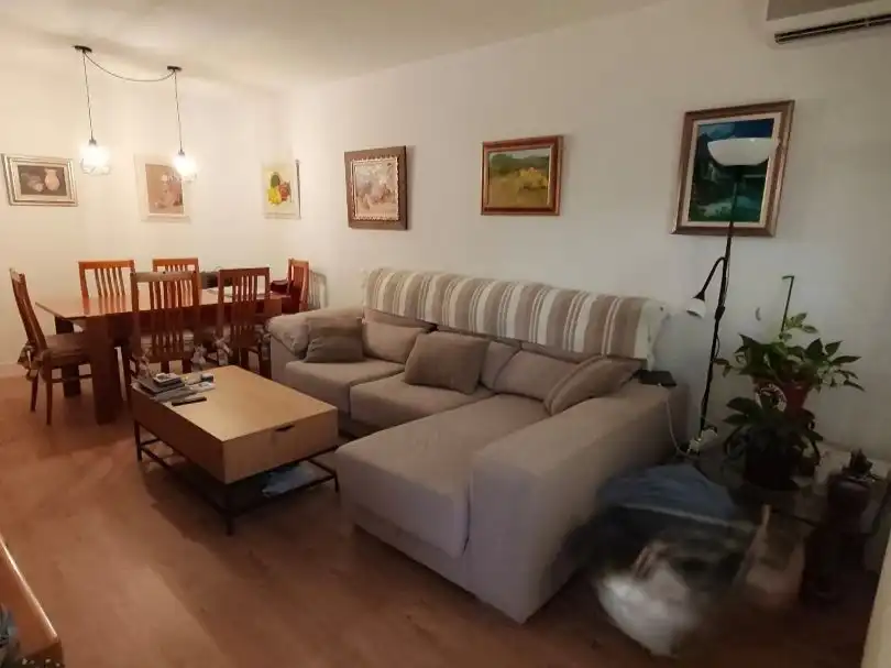 Sala d'estar de Pis en venda en Madrid amb Aire condicionat, Calefacció i Parquet