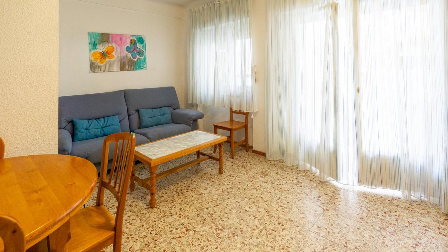 Living room of Flat for sale in Santa Pola  with Terrace and Furnished