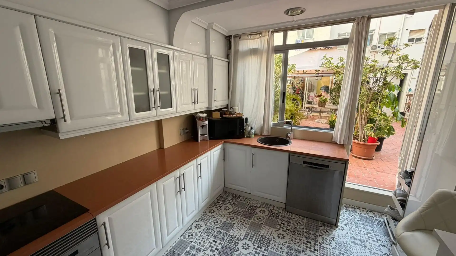 Cuina de Dúplex en venda en Castellón de la Plana / Castelló de la Plana amb Aire condicionat, Parquet i Terrassa