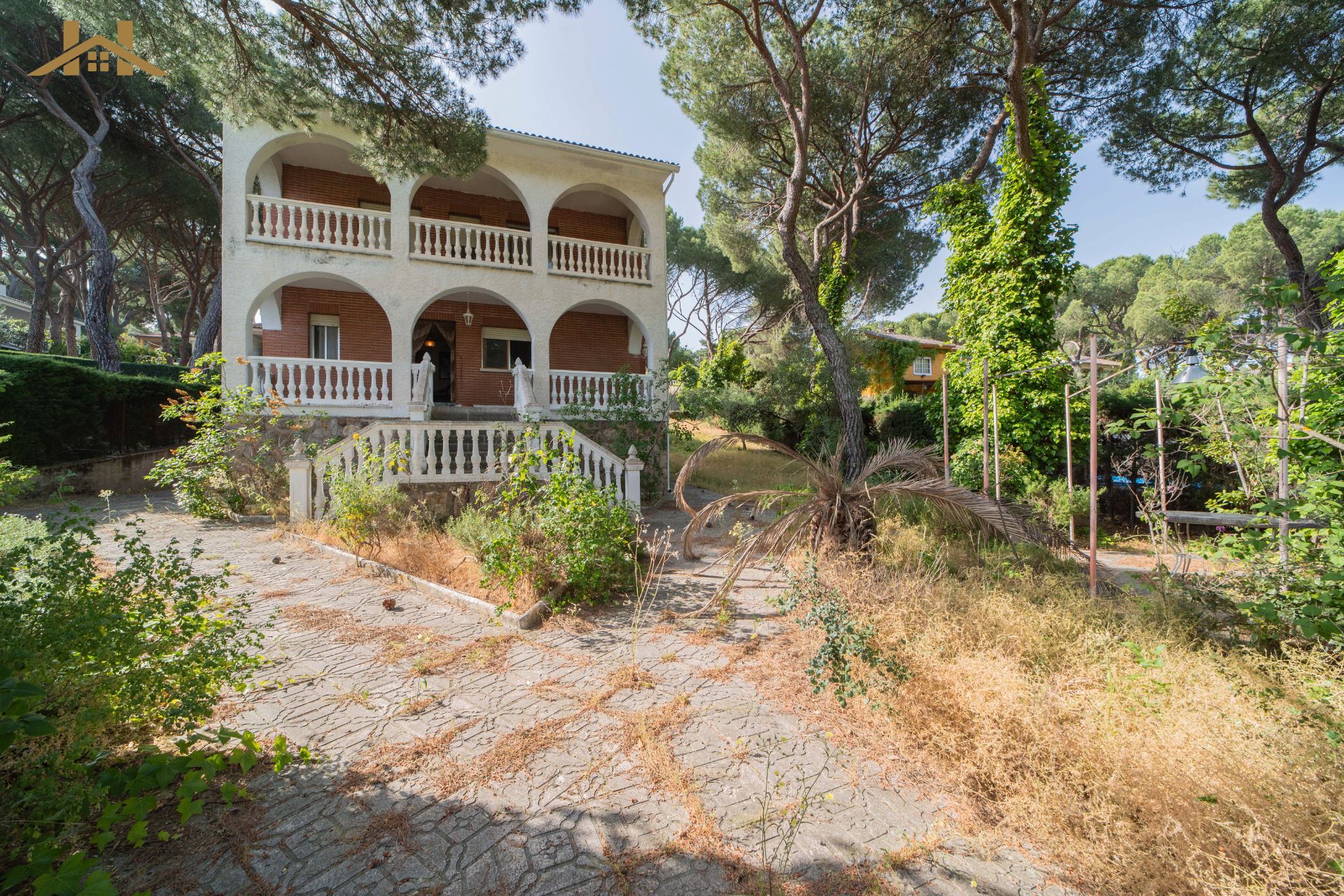 Vista exterior de Casa o xalet en venda en Almorox amb Calefacció, Jardí privat i Terrassa