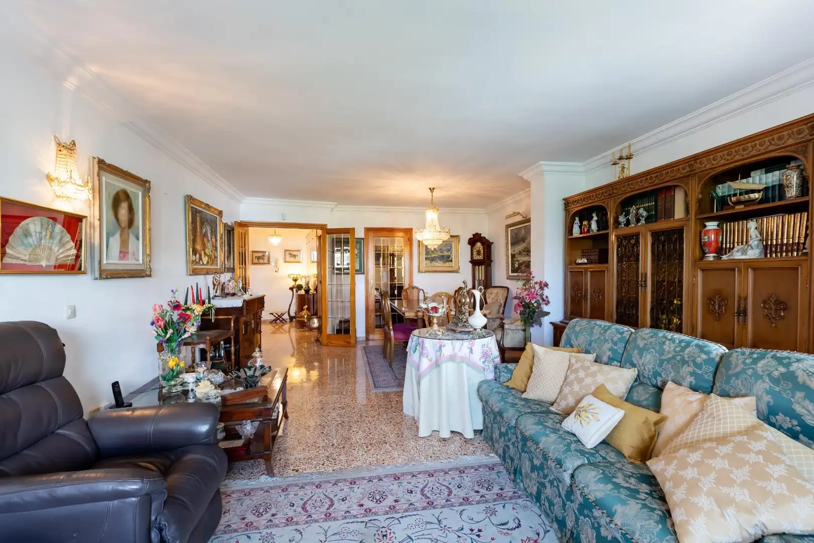 Living room of Flat for sale in  Palma de Mallorca  with Air Conditioner, Heating and Terrace