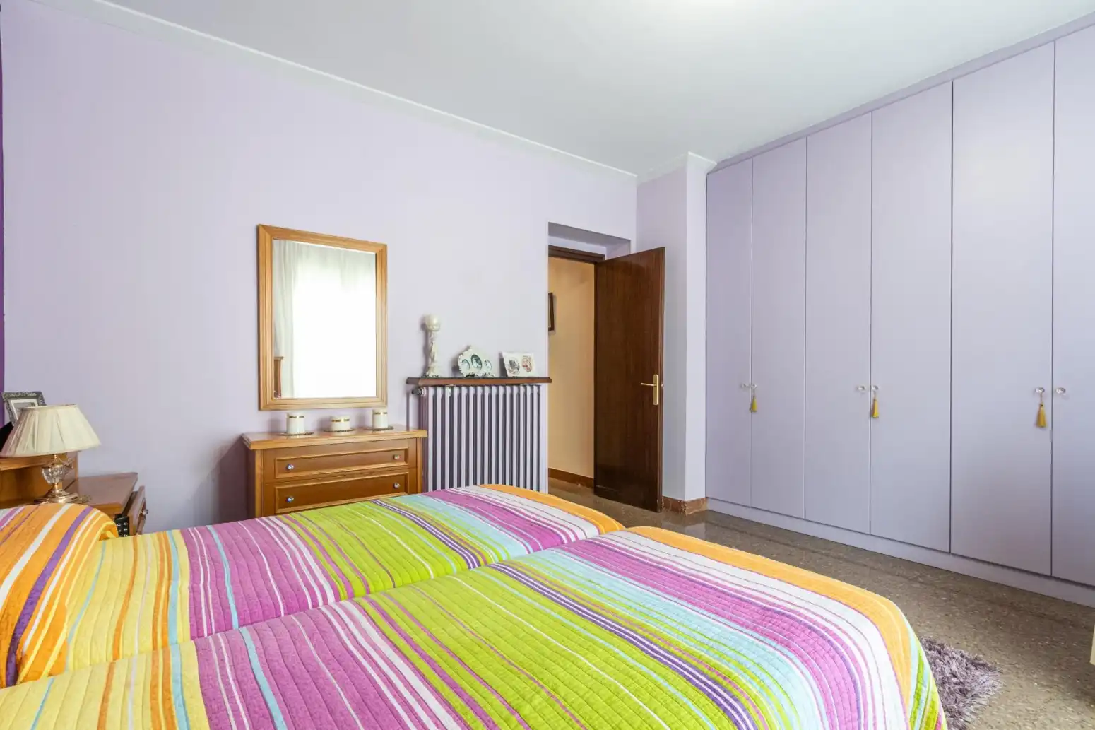 Bedroom of Houses for sale in Terrassa  with Heating, Parquet flooring and Terrace