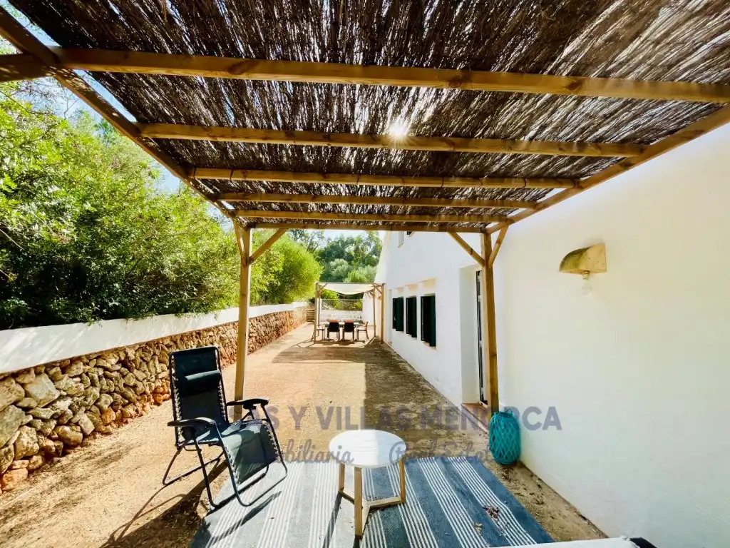 Terrasse von Country house zur Miete in Maó - Mahón