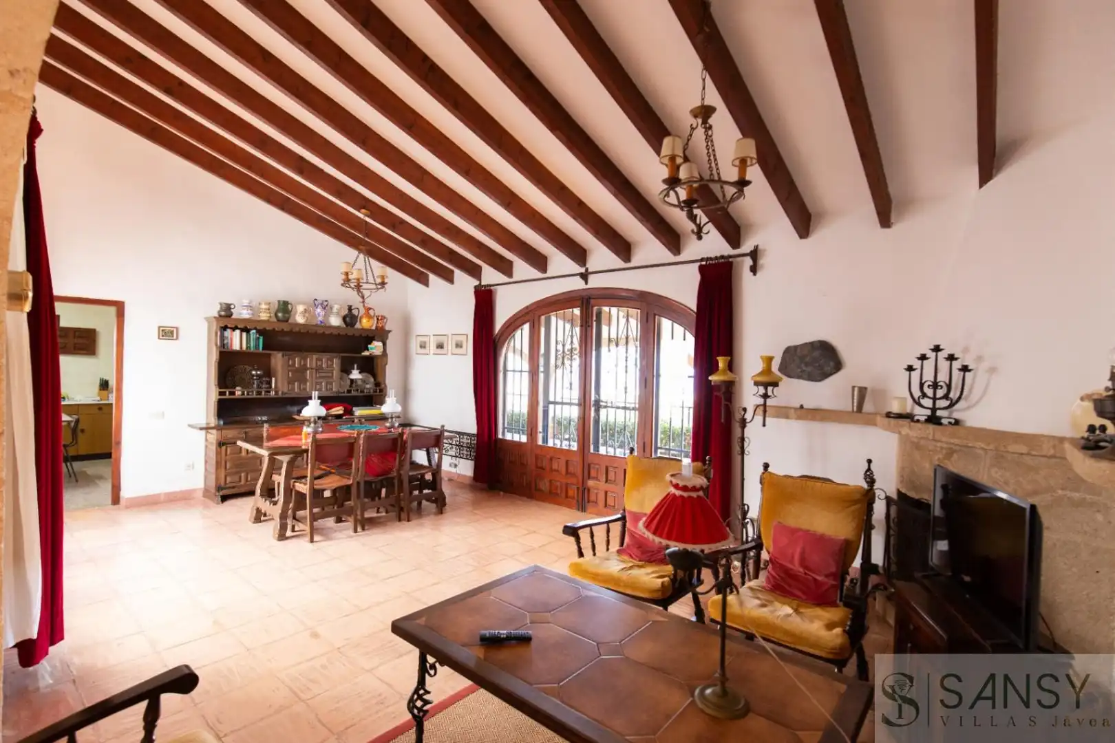 Living room of Houses for sale in Jávea / Xàbia  with Heating and Swimming Pool