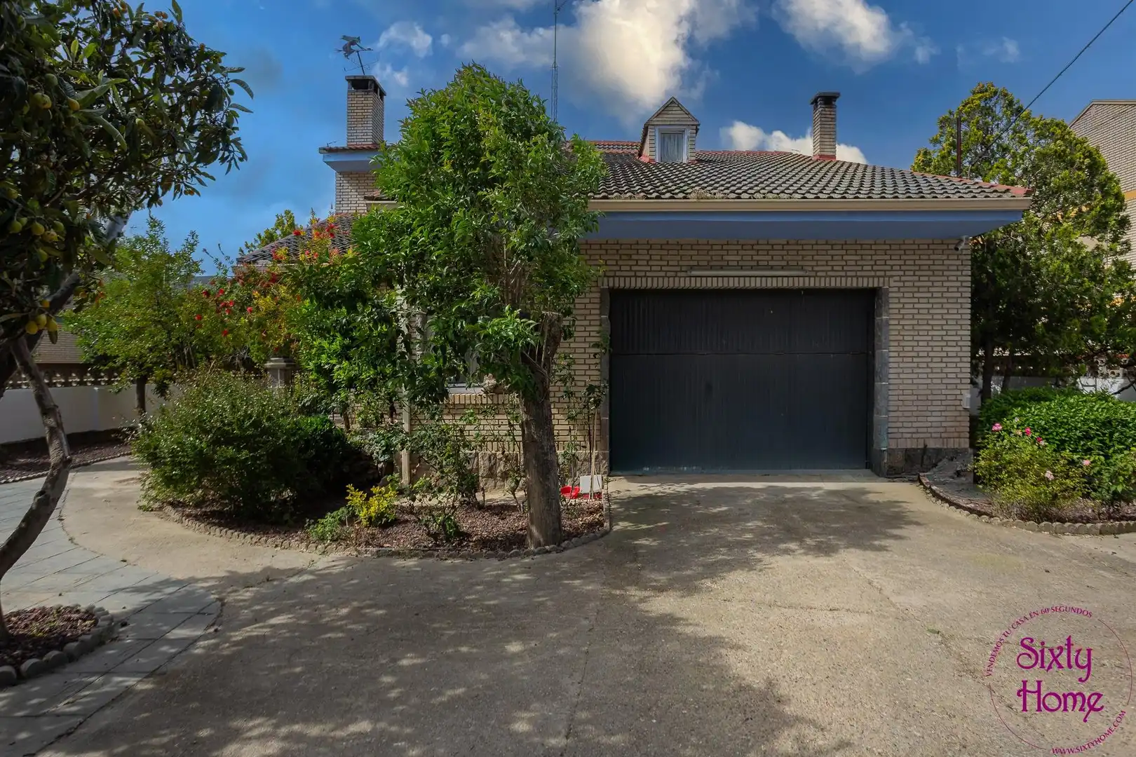 Vista exterior de Casa o chalet en venta en Cadrete con Aire acondicionado, Calefacción y Jardín privado