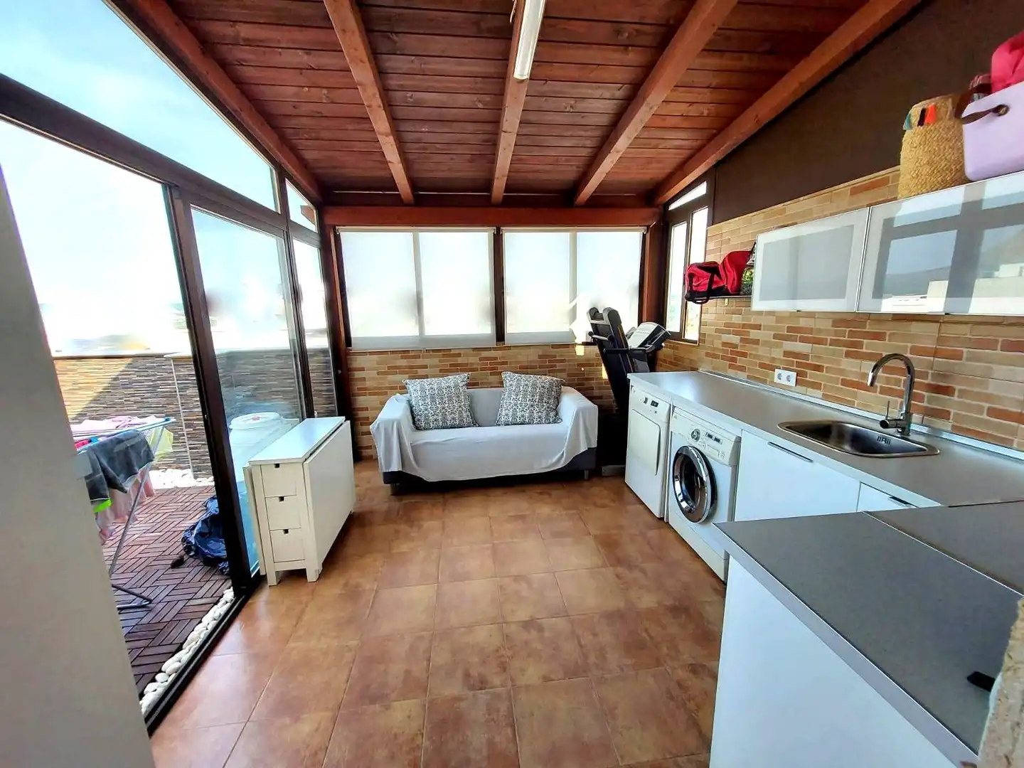 Küche von Dachboden zum Verkauf in Calasparra mit Terrasse und Abstellraum