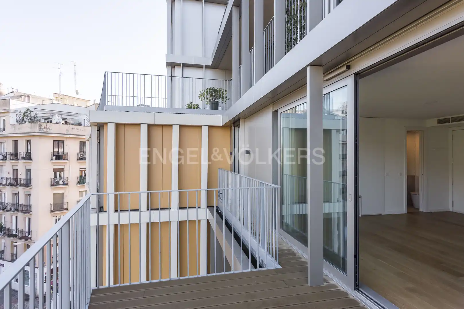 Terraza de Piso de alquiler en Madrid con Aire acondicionado, Calefacción y Terraza