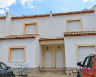 Exterior view of Single-family semi-detached for sale in Benigembla  with Terrace