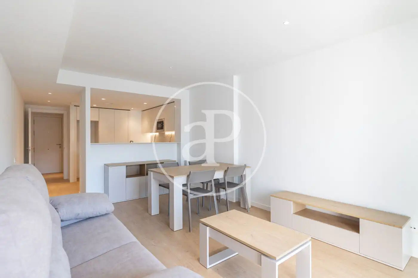 Sala d'estar de Pis de lloguer en Viladecans amb Aire condicionat, Calefacció i Terrassa