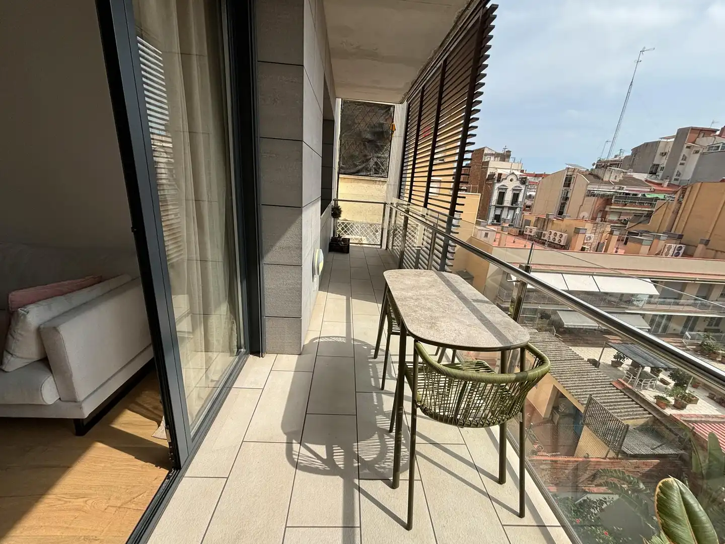 Terrassa de Pis de lloguer en Barcelona amb Aire condicionat, Calefacció i Moblat