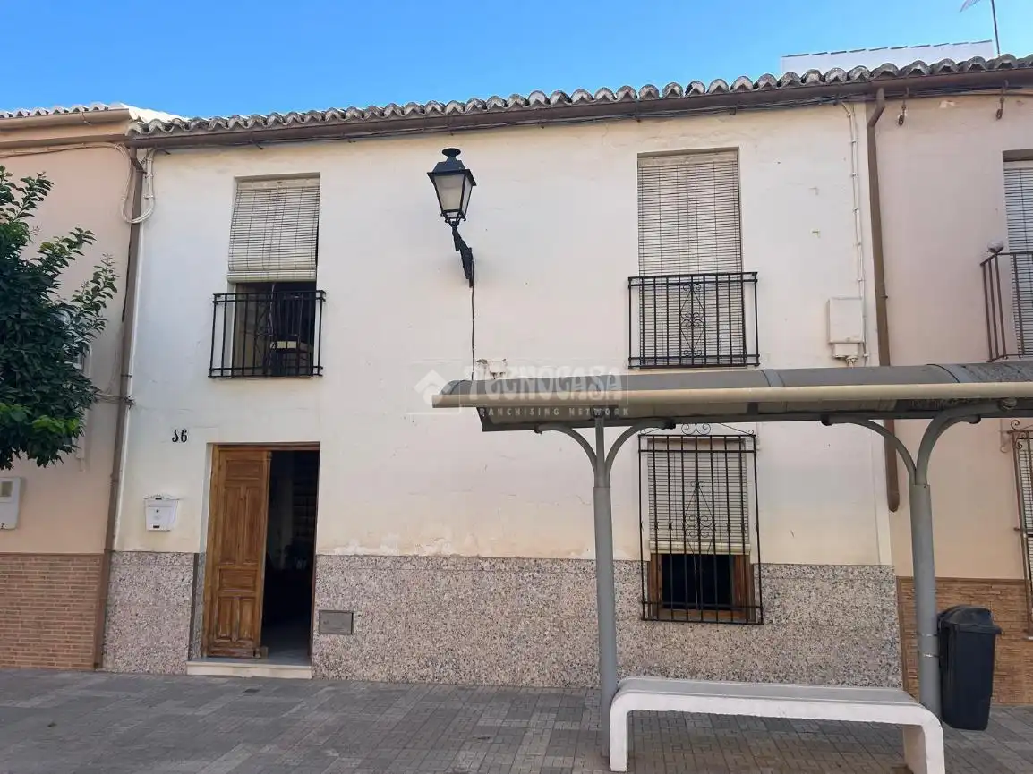 Vista exterior de Casa adosada en venta en Antequera con Terraza