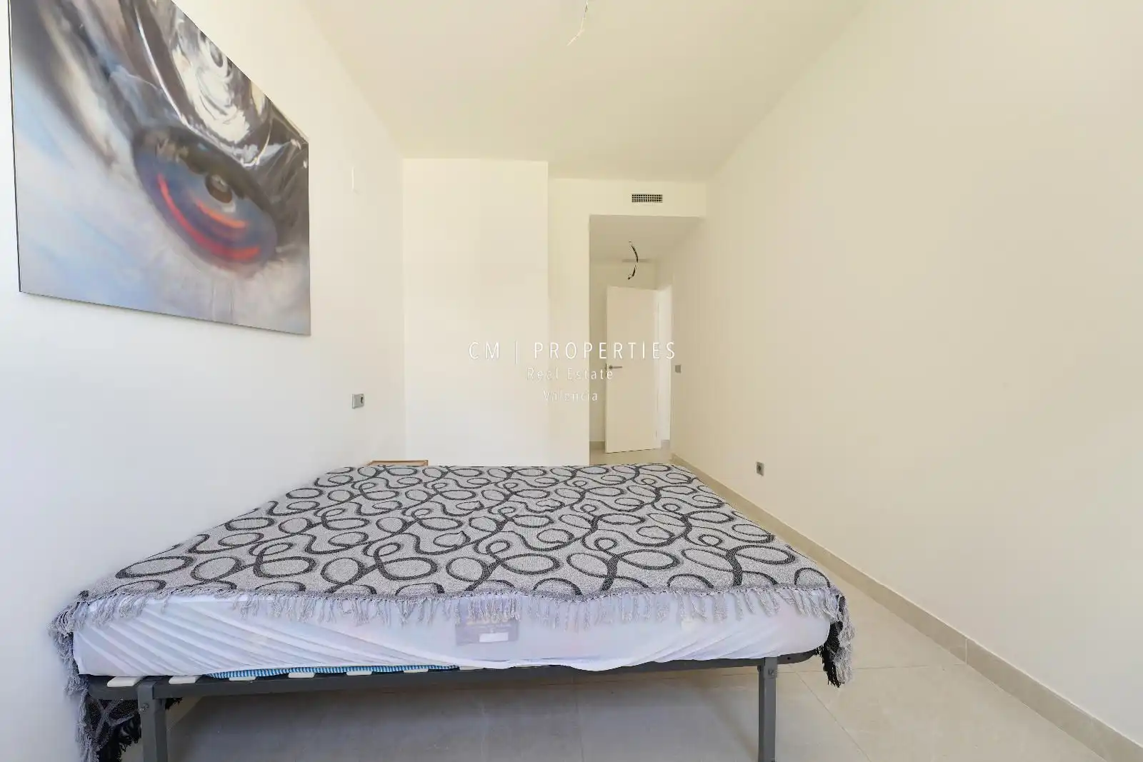 Habitación de Casa adosada de alquiler en Chiva con Aire acondicionado, Calefacción y Jardín privado