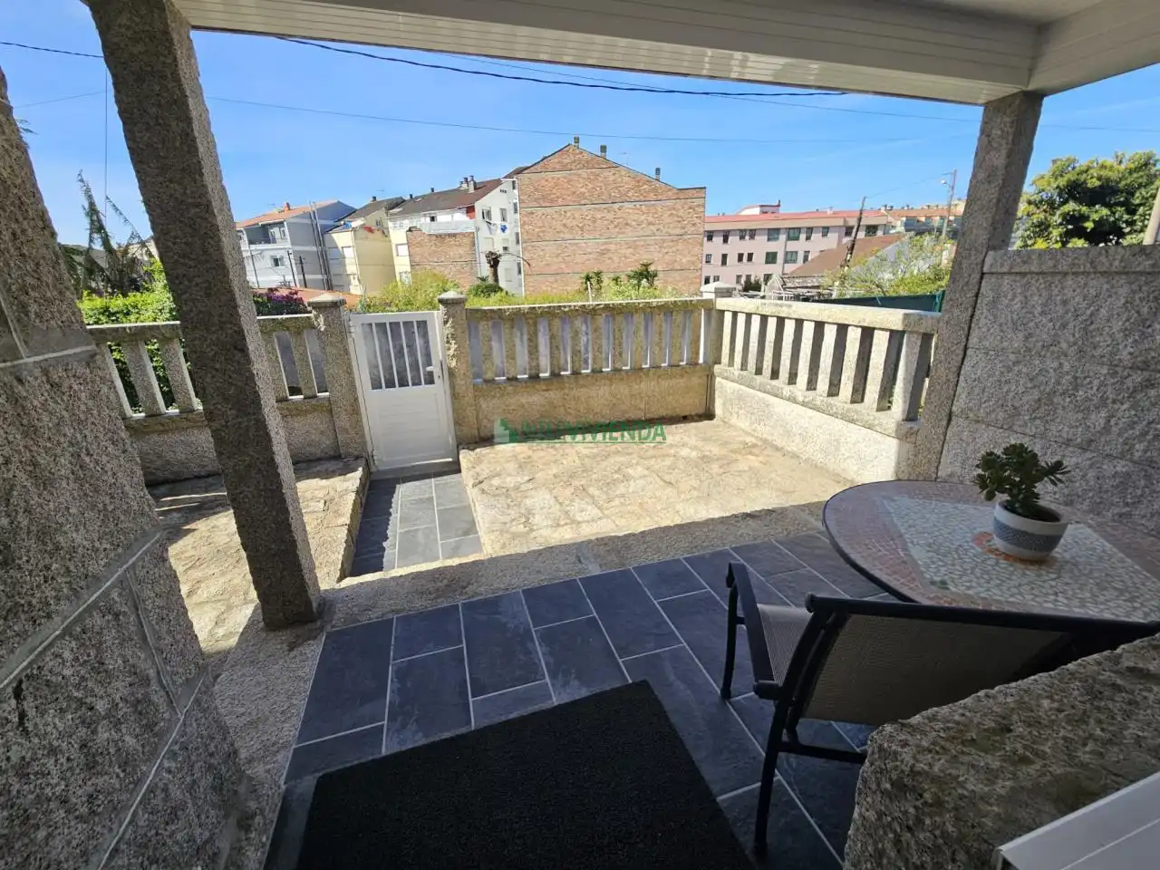 Terraza de Casa o chalet en venta en Sanxenxo con Calefacción y Jardín privado