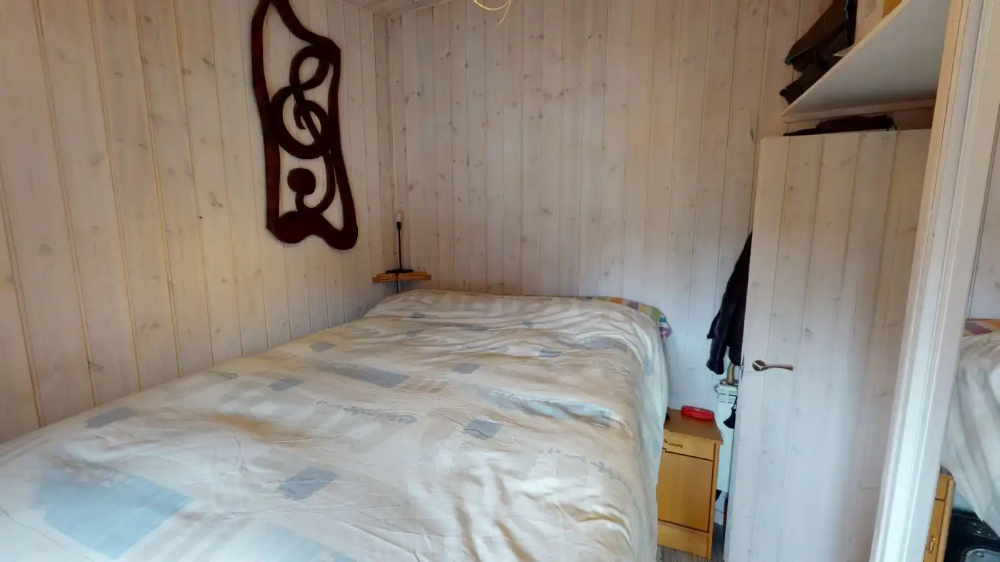 Dormitori de Casa o xalet en venda en Majaelrayo amb Calefacció, Jardí privat i Terrassa