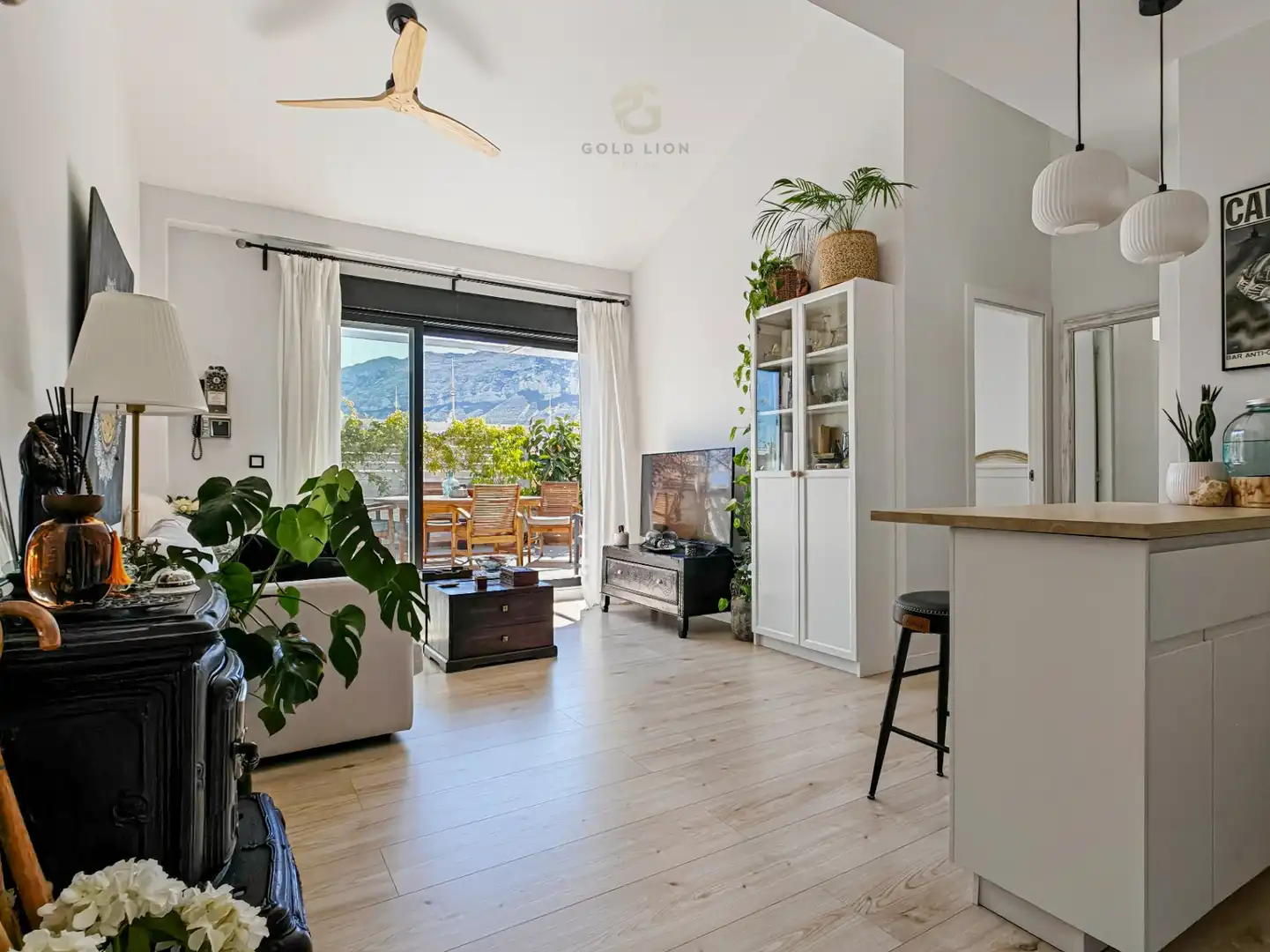 Living room of Attic for sale in Dénia  with Air Conditioner, Heating and Terrace