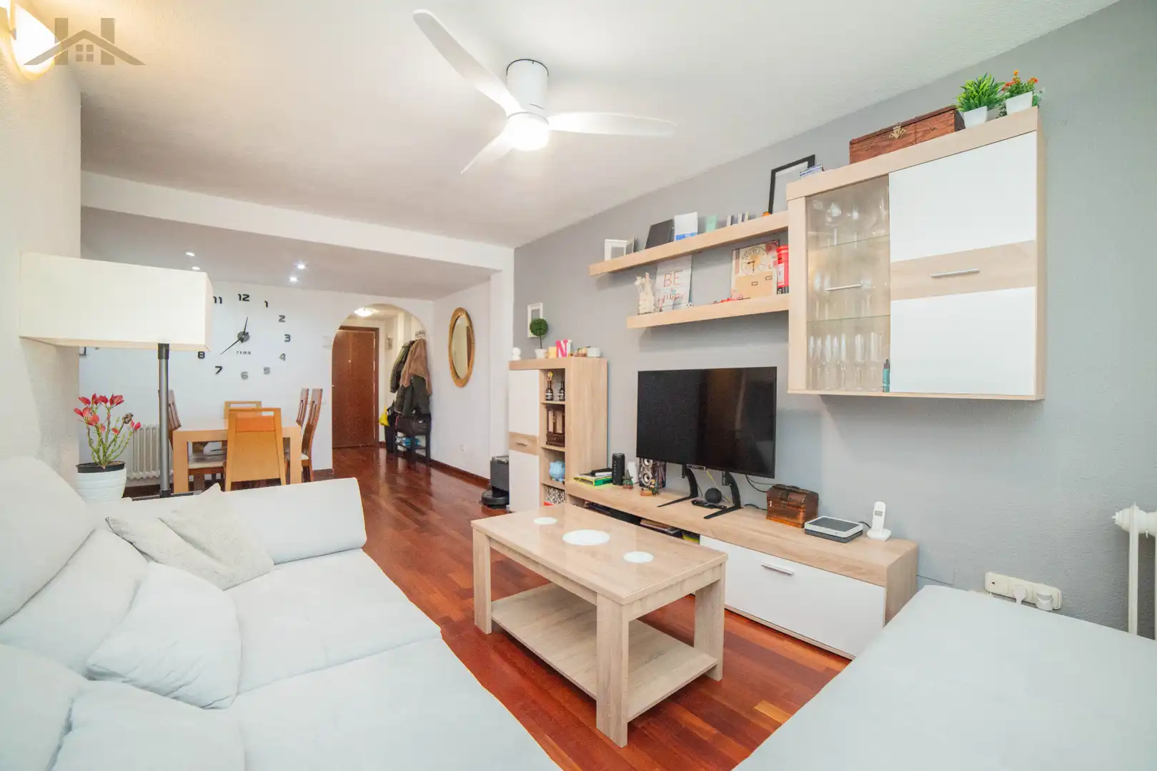 Sala de estar de Piso en venta en Collado Villalba con Aire acondicionado, Calefacción y Piscina comunitaria