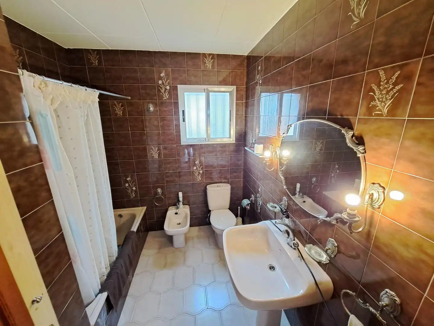 Baño de Casa o chalet en venta en Alzira con Aire acondicionado, Jardín privado y Terraza