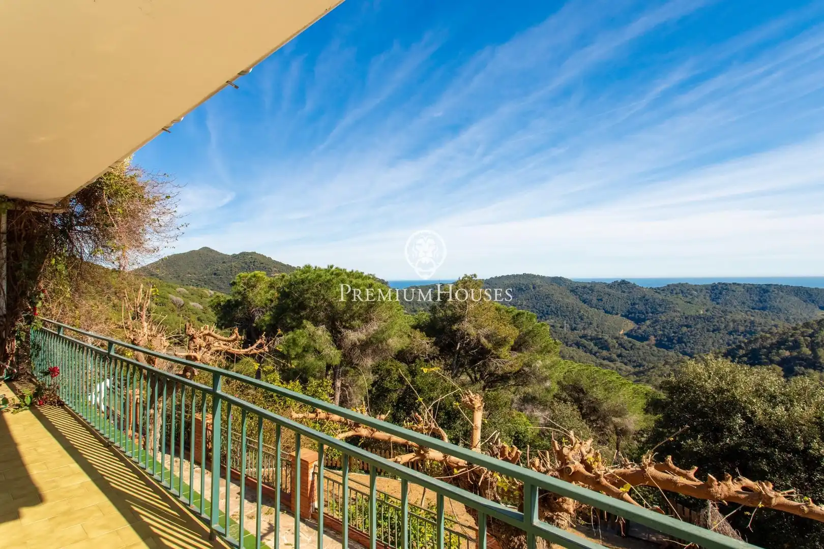 Terraza de Casa o chalet de alquiler en Sant Cebrià de Vallalta con Aire acondicionado, Calefacción y Terraza