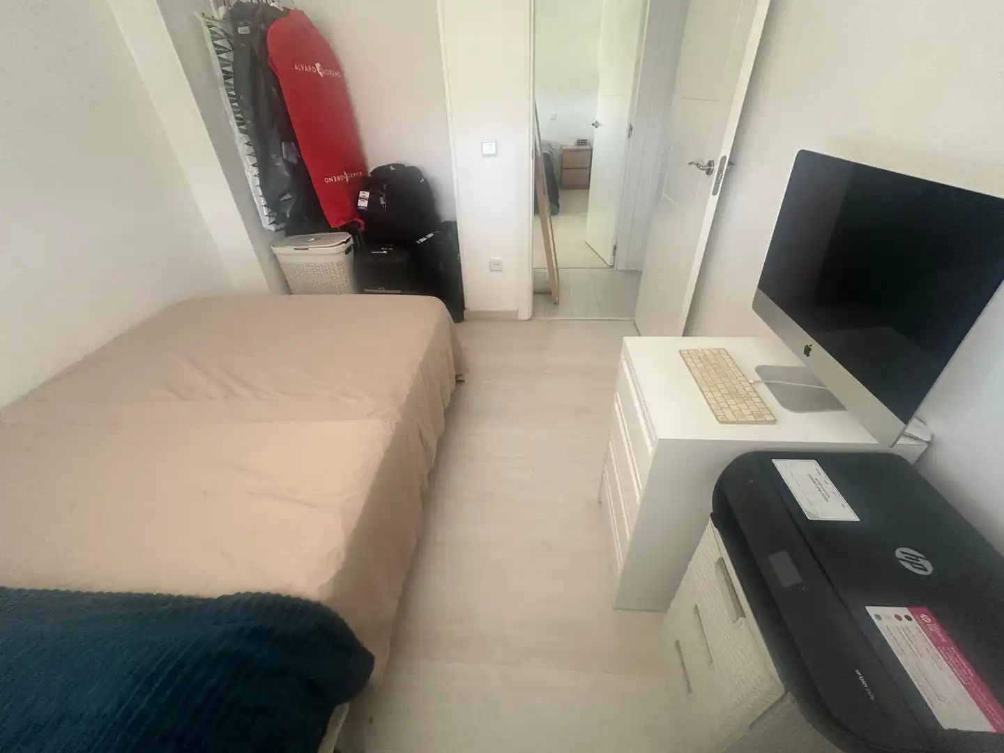 Bedroom of Flat for rent in Móstoles  with Heating, Terrace and Oven