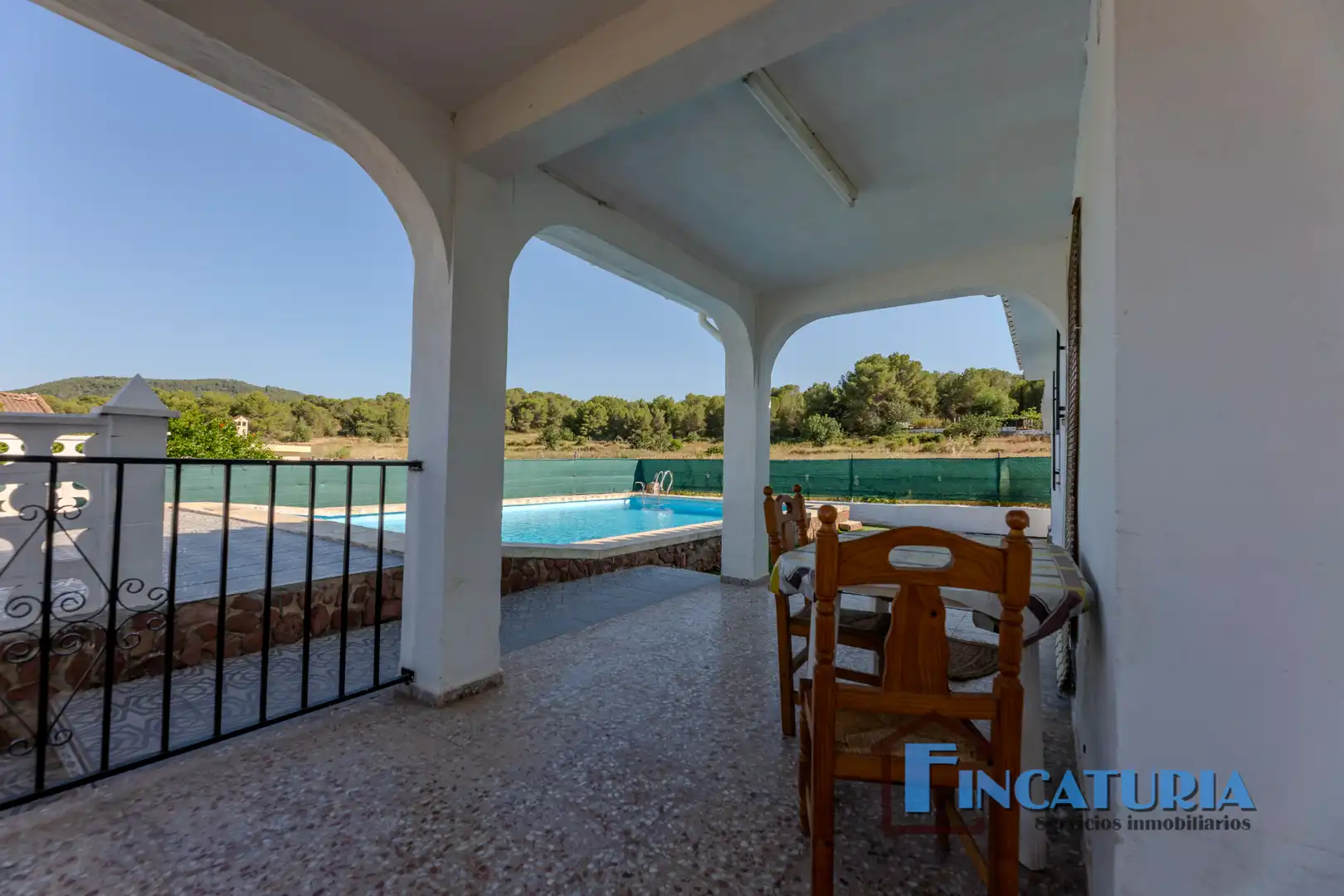 Piscina de Casa o chalet en venta en Vilamarxant con Jardín privado, Piscina y Amueblado