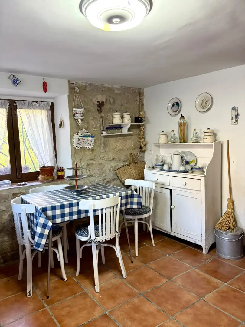 Kitchen of Houses for sale in Aguilar de Campoo  with Heating, Storage room and Furnished