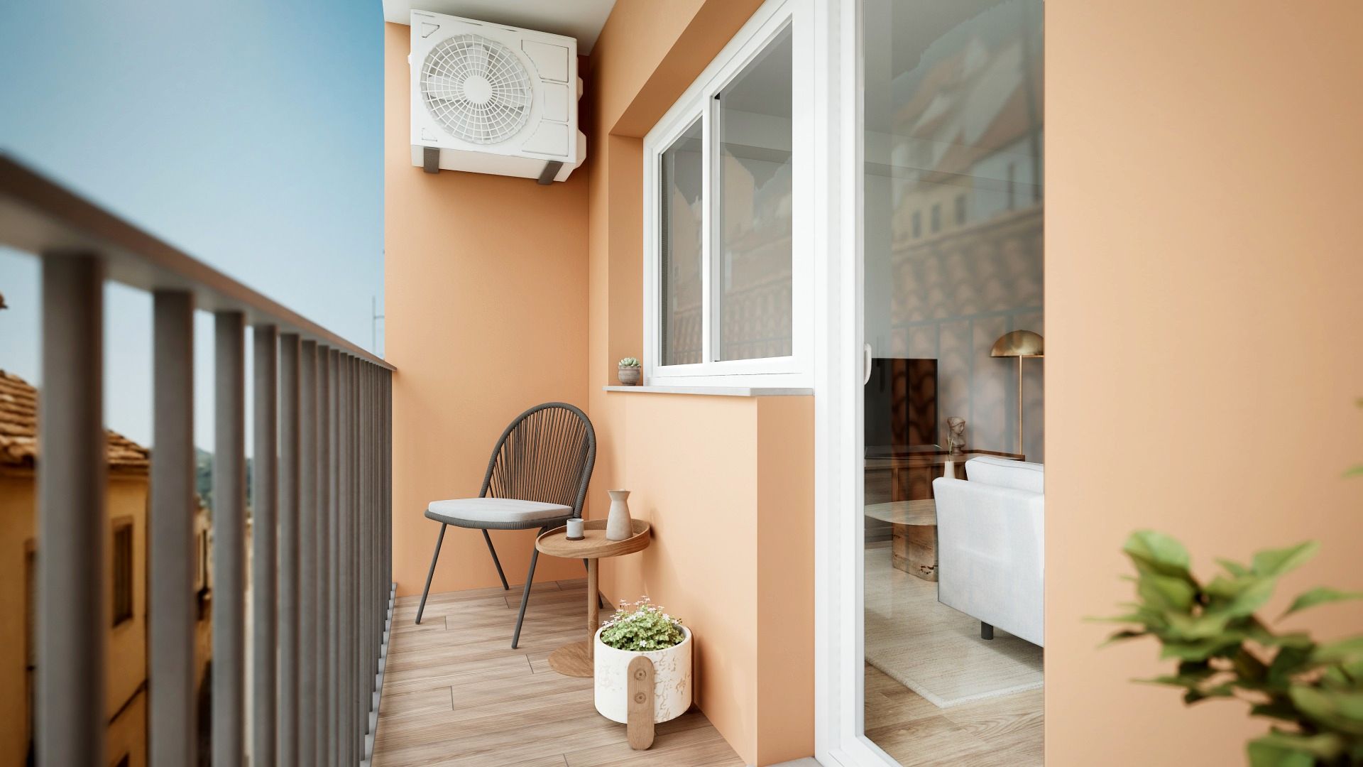 Balcony of Flat for sale in Málaga Capital  with Terrace
