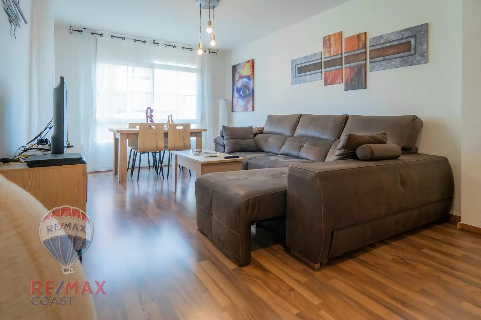 Living room of Flat for sale in Málaga  with Terrace and Storage room