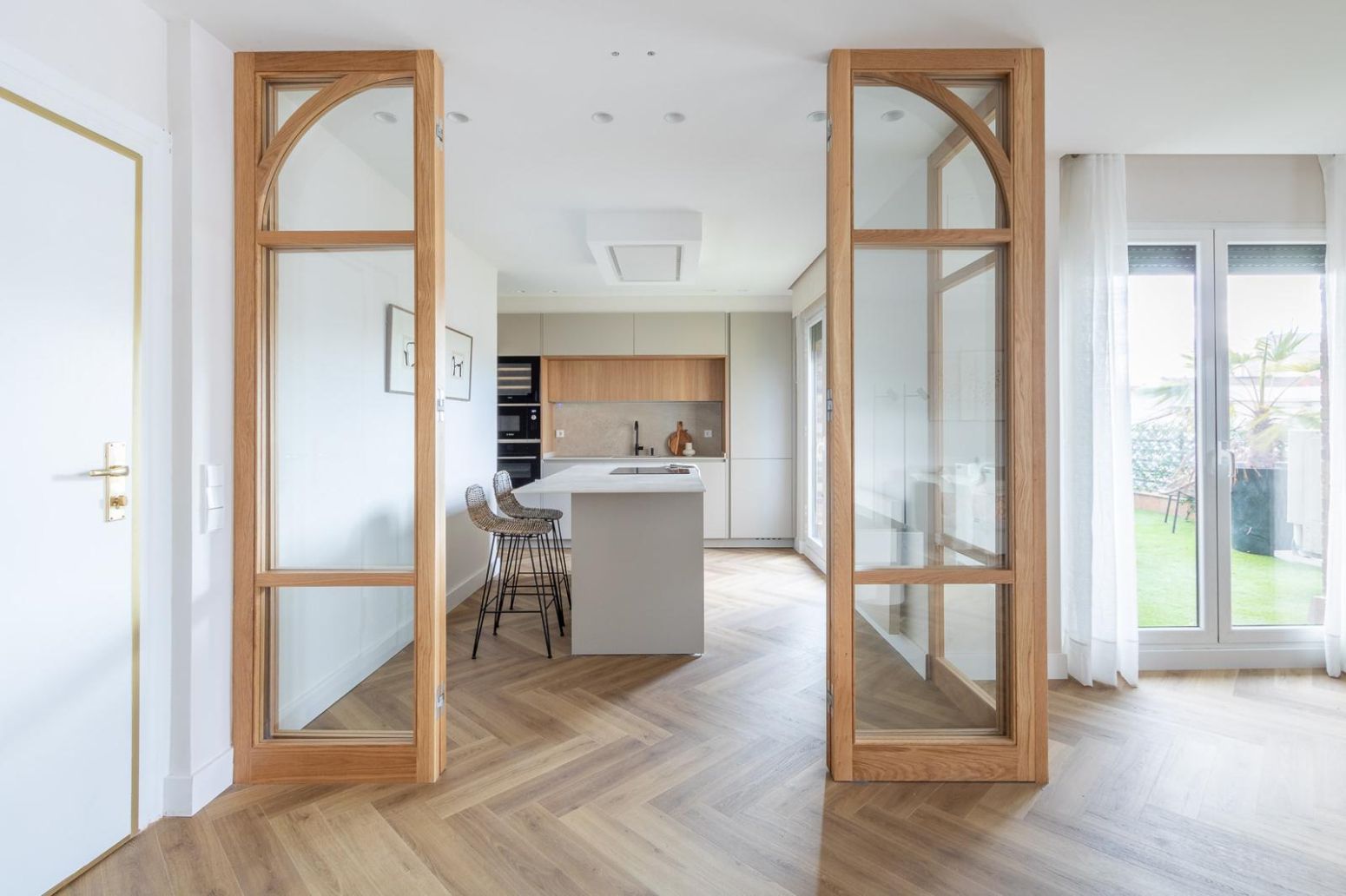 Cuina de Àtic de lloguer en  Logroño amb Aire condicionat, Calefacció i Terrassa