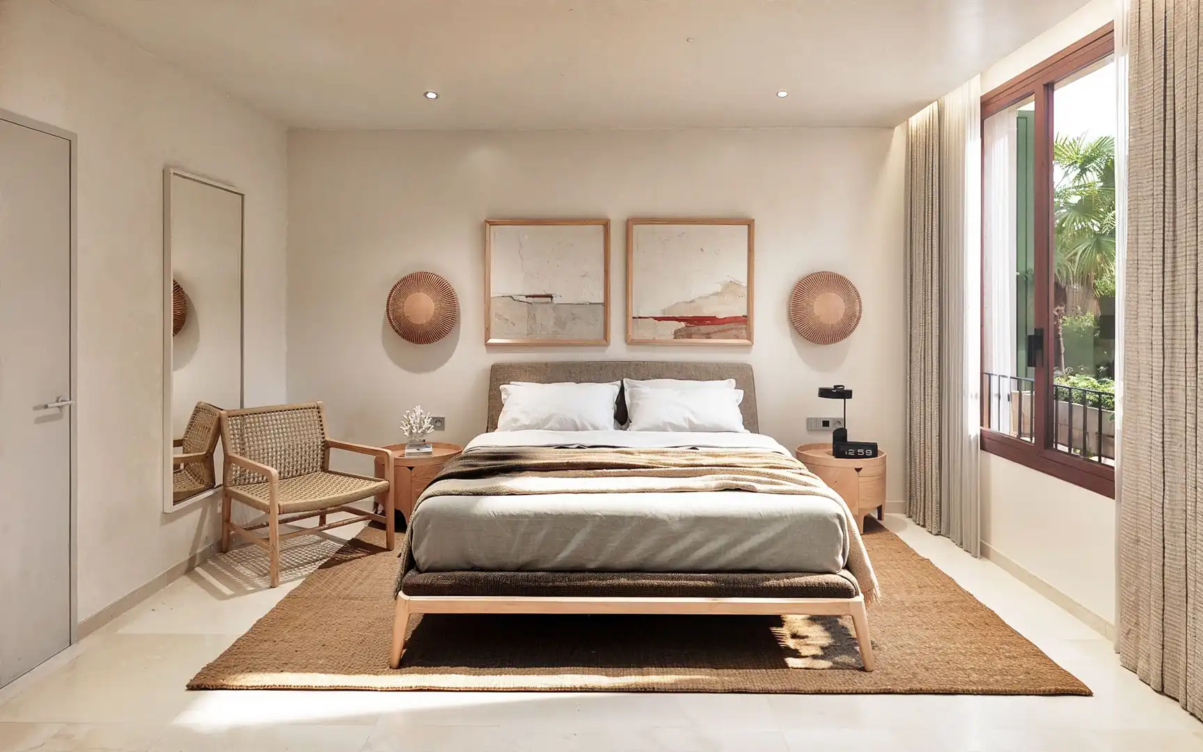 Bedroom of Houses for sale in Campos  with Air Conditioner, Heating and Swimming Pool