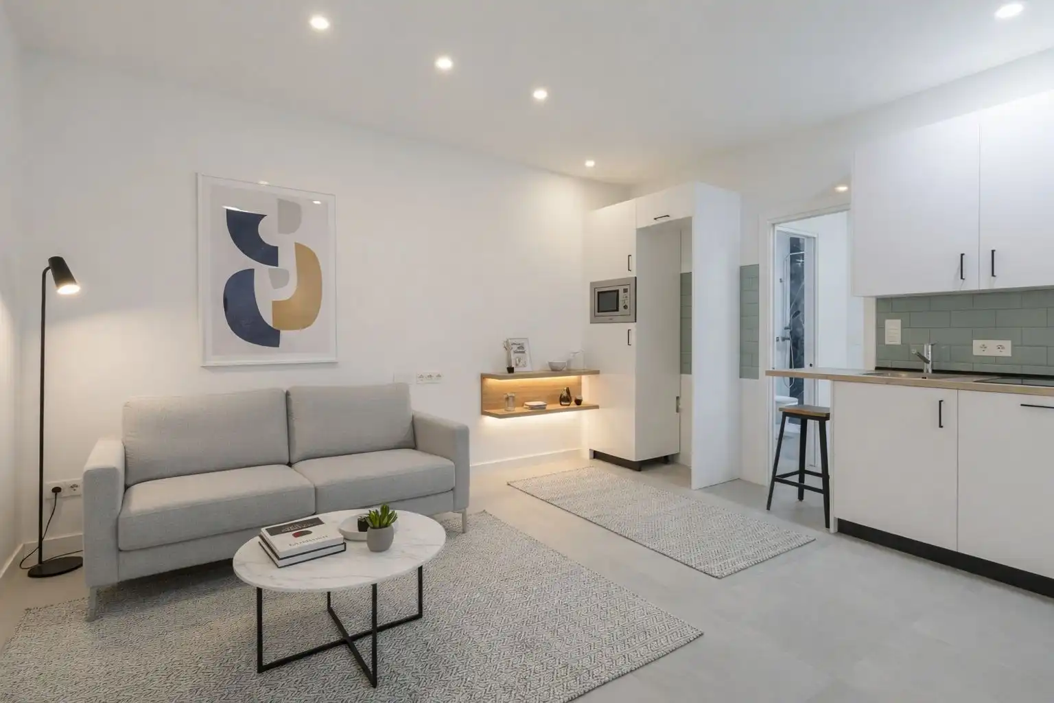 Sala de estar de Apartamento en venta en Granada