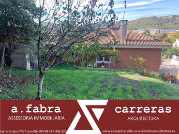 Terreno residencial en venta en Cervelló