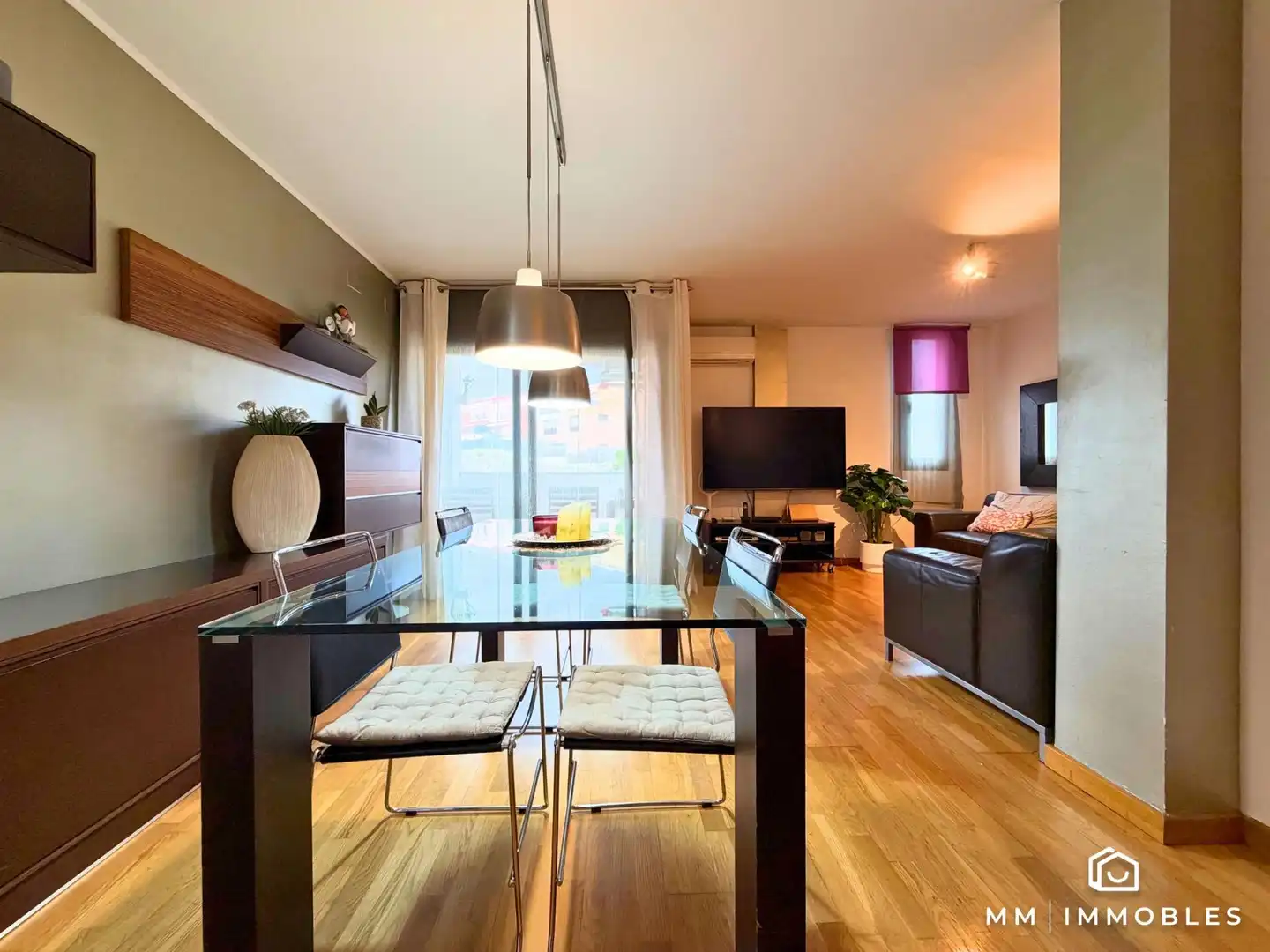 Sala de estar de Piso en venta en Les Franqueses del Vallès, Barcelona