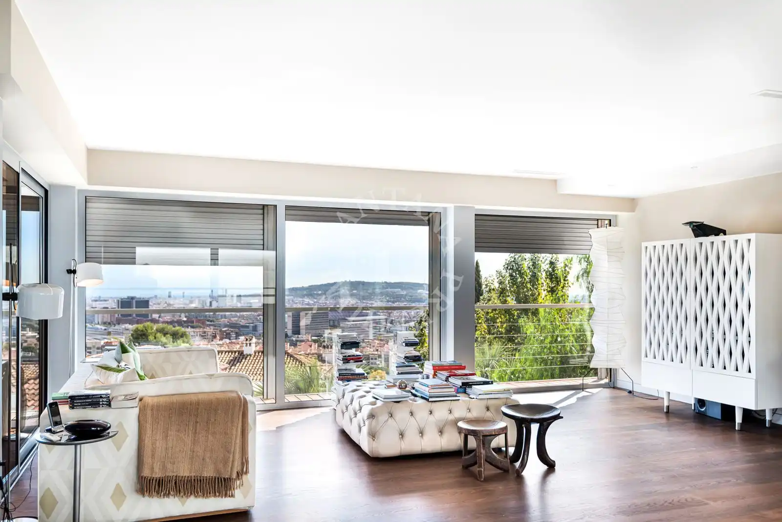 Sala de estar de Casa o chalet en venta en Barcelona con Trastero